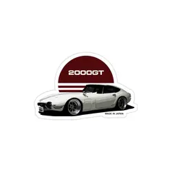 استیکر لپ تاپ شرکت Toyota - تویوتا کلاسیک