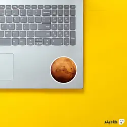 استیکر لپ تاپ استیکر ایلان ماسک - مریخ
