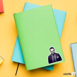 استیکر لپ تاپ مستر ربات - پدر الیوت