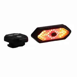 چراغ خطر شارژی دوچرخه راهنما دار بیسیم LED FY-1820