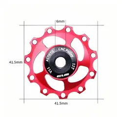 قرقره شانژمان آلمینیوم بلبرینگی دوچرخه GUB V11