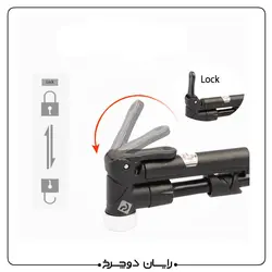 تلمبه درجه دار دوچرخه GUB P-003