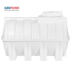 مخزن 1200 لیتری افقی سه لایه پلی اتیلن