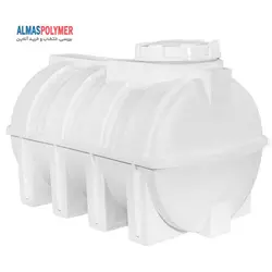 مخزن 1700 لیتری افقی سه لایه پلی اتیلن