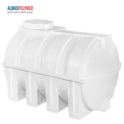 مخزن 2200 لیتری افقی سه لایه پلی اتیلن