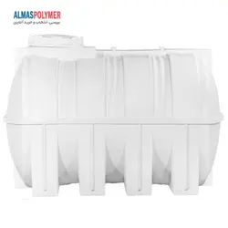 مخزن 3500 لیتری افقی سه لایه پلی اتیلن