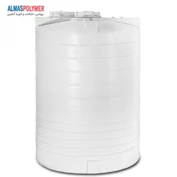 مخزن 8000 لیتری عمودی پلی اتیلن سه لایه