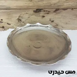شیرینی خوری کروم مسی سه پایه طرح هنر  - مس حیدری