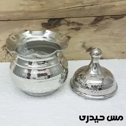 قندان مسی کروم بدون پایه مدل اطلس  - مس حیدری