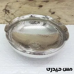 آجیل خوری کروم مسی سه پایه طرح هنر  - مس حیدری