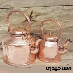 کتری قوری مسی بزرگ طرح شهرزاد ساخت زنجان - مس حیدری