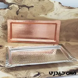 رولت خوری کروم مسی پایه دار  - مس حیدری