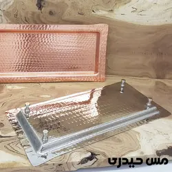 رولت خوری کروم مسی پایه دار  - مس حیدری