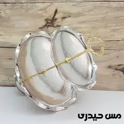 شیرینی خوری کروم دو طبقه طرح آرشیدا   - مس حیدری