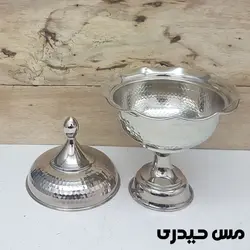 شکلات خوری کروم پایه دار مدل سوگل - مس حیدری