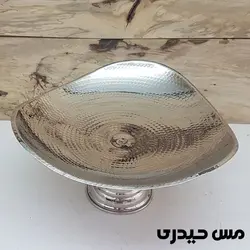 شیرینی خوری کروم طرح شقایق  - مس حیدری