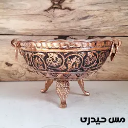 شکلات خوری مسی قلم سه پایه کوتاه سلنا  - مس حیدری