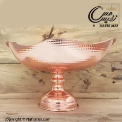 آجیل خوری مسی طرح فلاور ساخت زنجان- مس حیدری