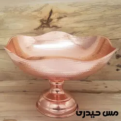 آجیل خوری مسی طرح فلاور ساخت زنجان- مس حیدری