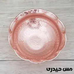 بستنی خوری مسی سه پایه طرح هنر زنجان  - مس حیدری