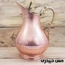 پارچ مسی چکشی مدل ماهور - ساخت زنجان   - مس حیدری