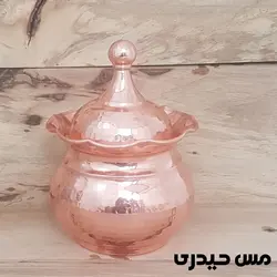 قندان مسی بدون پایه اطلس  - مس حیدری