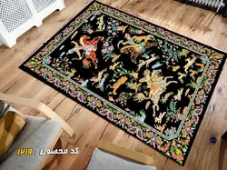 قالیچه دو رو دست بافت نما 1219