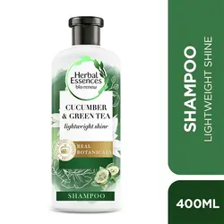 شامپو خیار و چای سبز هربال اسنس Herbal Essences Cucumber حجم 400 میلی لیتر