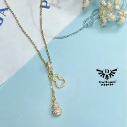 گردنبند نگینی طرح گیتار GD16