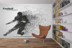 چاپ پوستر دیواری باشگاه ورزشی کد ۹۰۴۰