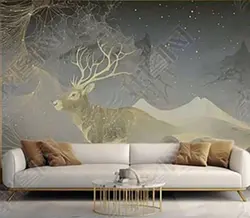 چاپ پوستر دیواری طرح گوزن کد 2027