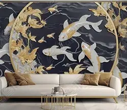 چاپ پوستر دیواری طرح ماهی کد 2024