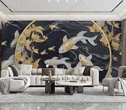 چاپ پوستر دیواری طرح ماهی کد 2024