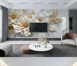 چاپ پوستر دیواری پشت تلویزیون کد 2452