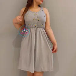 سارافون گلدوزی آفتابگردون کد 1018