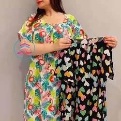 پیراهن کوتاه نخی کد1029