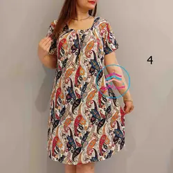 پیراهن کوتاه نخی کد1029