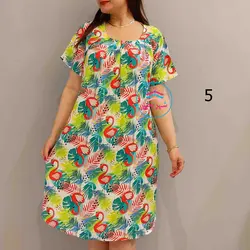 پیراهن کوتاه نخی کد1029