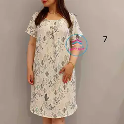 پیراهن کوتاه نخی کد1029