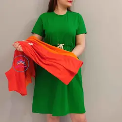 پیراهن ساده کد 1040