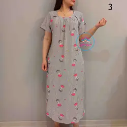 پیراهن ساحلی نخی کد1072