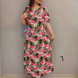 پیراهن بلند ساحلی کد:1090