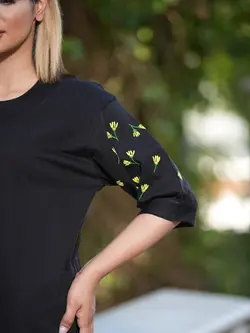 بلوز استین سه ربع کد 1096