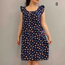 پیراهن کوتاه کد 1106