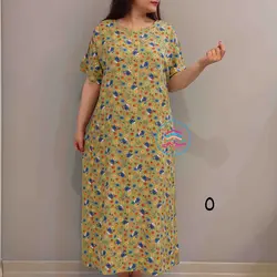 پیراهن بلند نخی  کد:1134