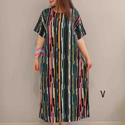 پیراهن بلند نخی  کد:1134