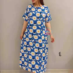 پیراهن بلند نخی  کد:1134