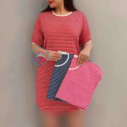 پیراهن راه راه کد:1241