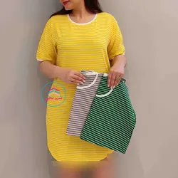 پیراهن راه راه کد:1241