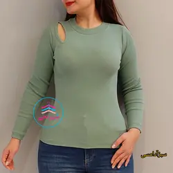 بلوز آستین بلند کبریتی کد:1255